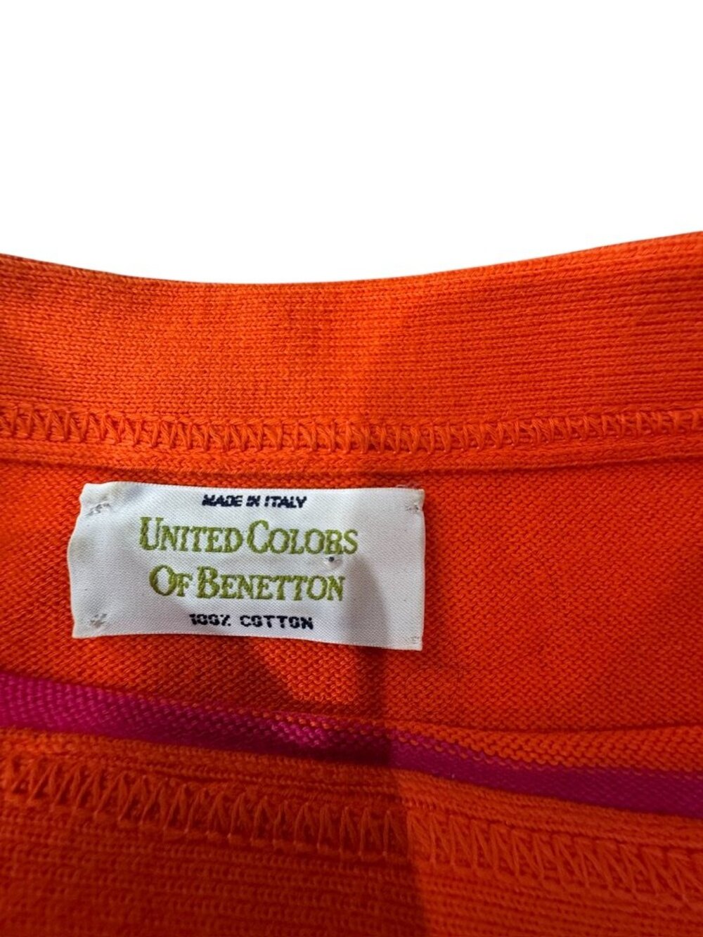 Vintage United Colors of Benetton 100% cotton top - Picture 2 of 6